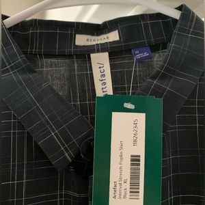 NWT - Artefact long sleeve men’s dress shirt.  Size XL